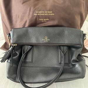 Kate Spade Black Leather Handbag